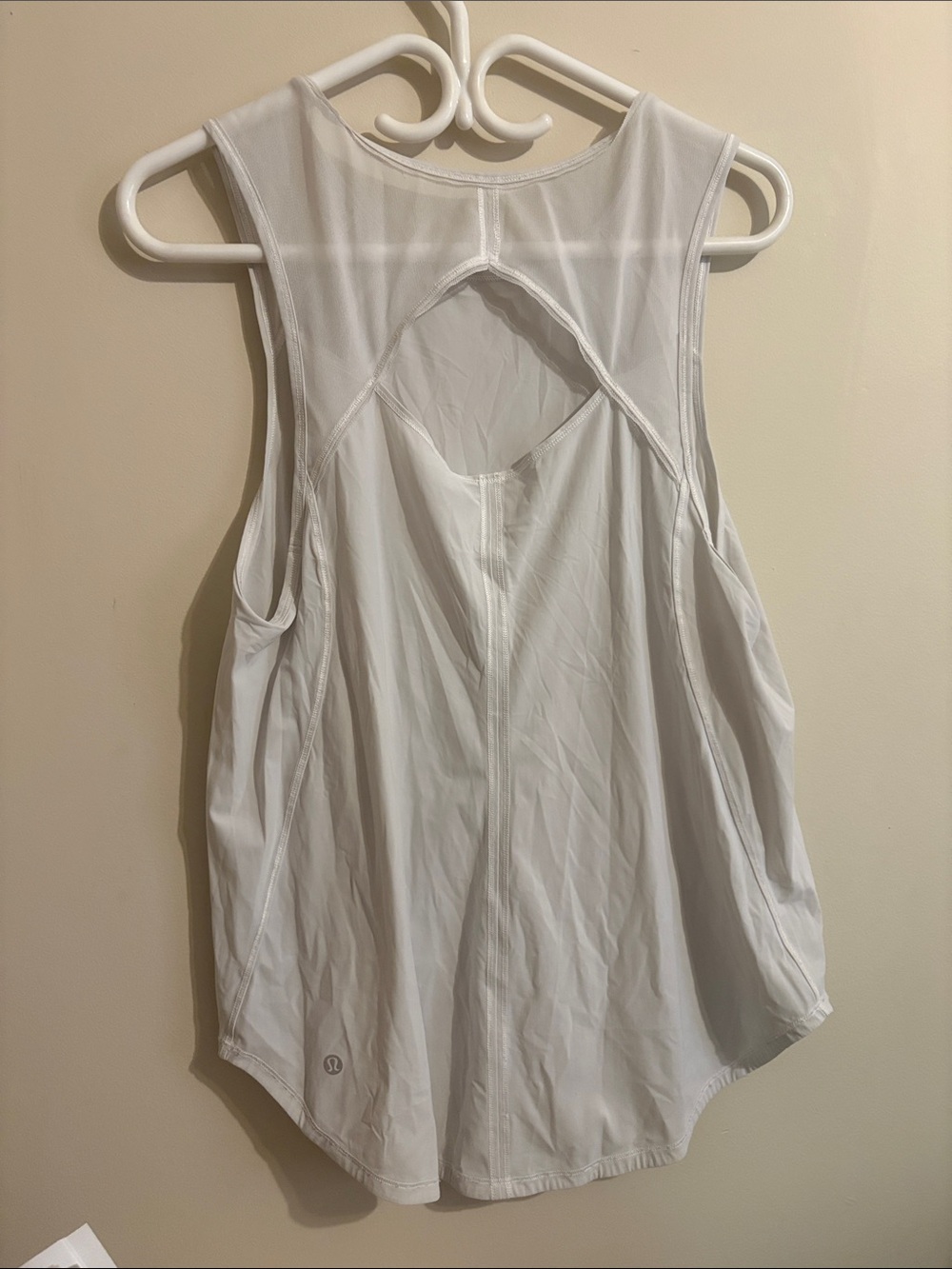 Lululemon White Women's Sculpt Athletic Tank Top -